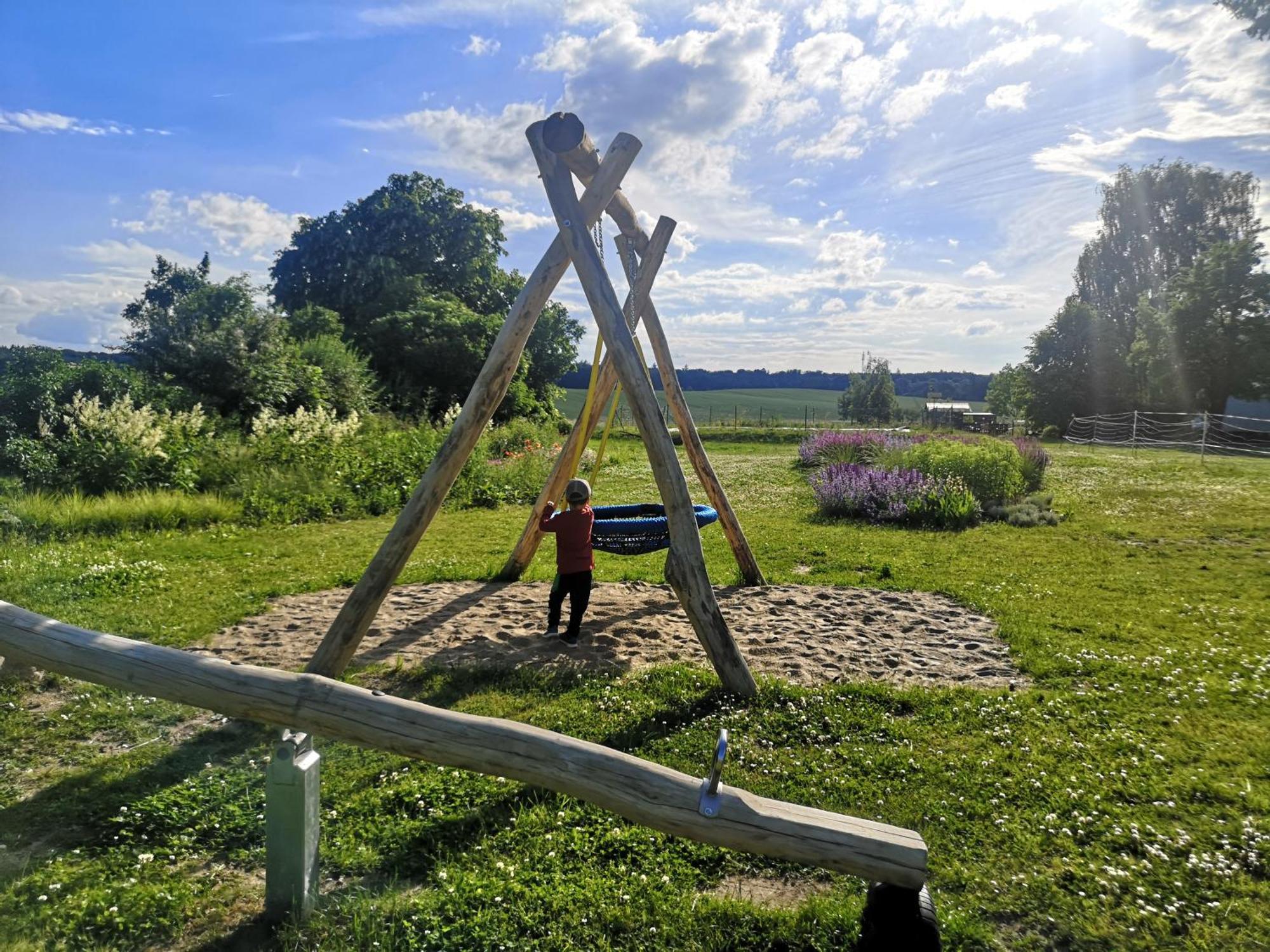 Lindenhagen Ferienwohnung Am Sternhagener See מראה חיצוני תמונה